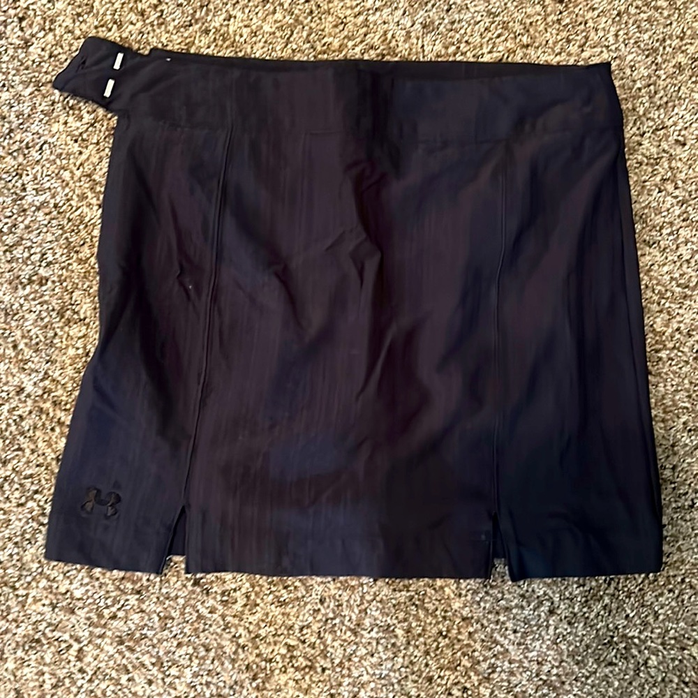 Under Armor Black Golf Skirt